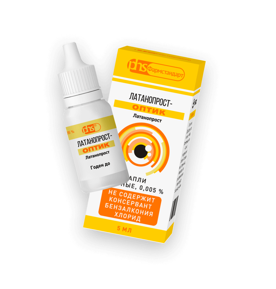 Упаковка Латанопрост - Оптик
